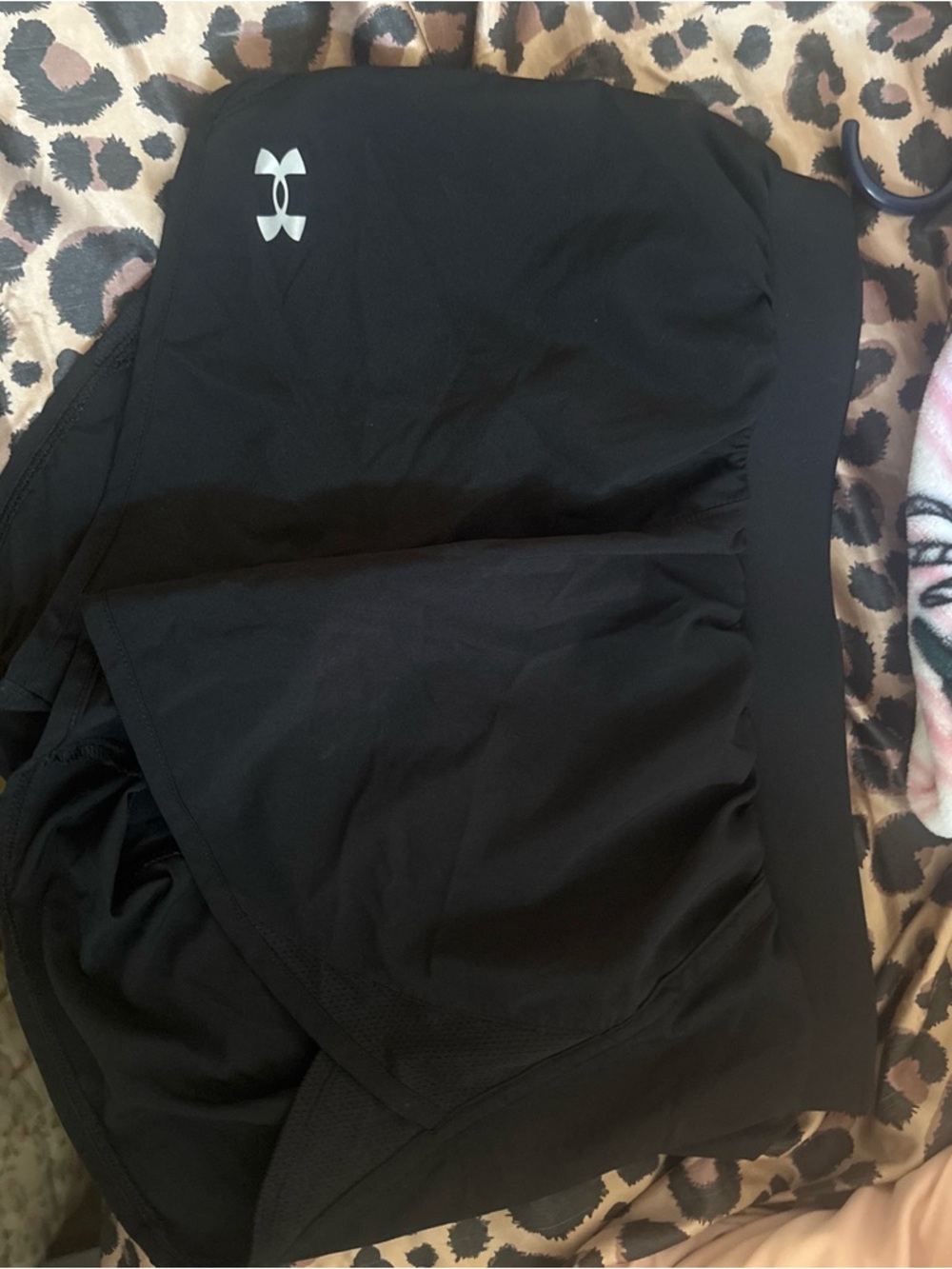 Under Armour Black Performance Shorts with Logo